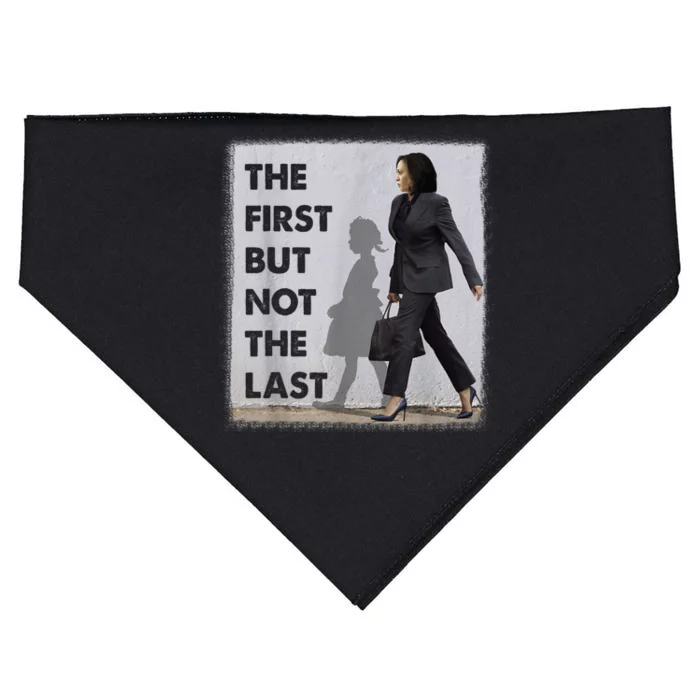 The First But Not The Last Kamala Harris Ruby Bridges Madam USA-Made Doggie Bandana