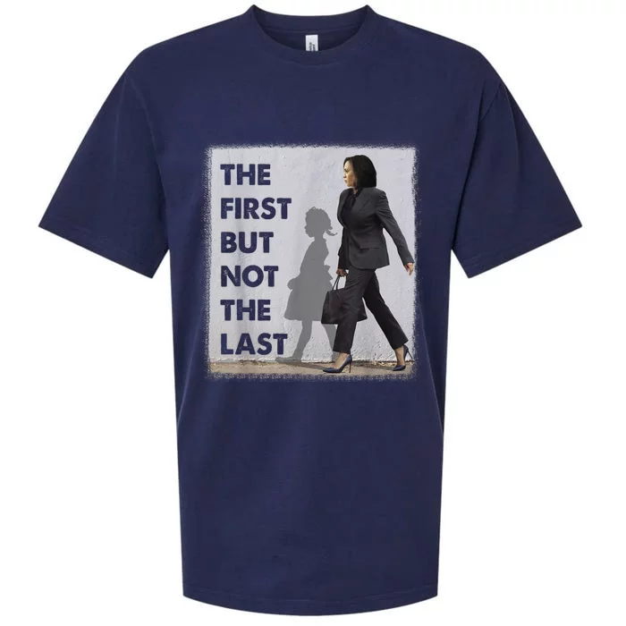 The First But Not The Last Kamala Harris Ruby Bridges Madam Sueded Cloud Jersey T-Shirt