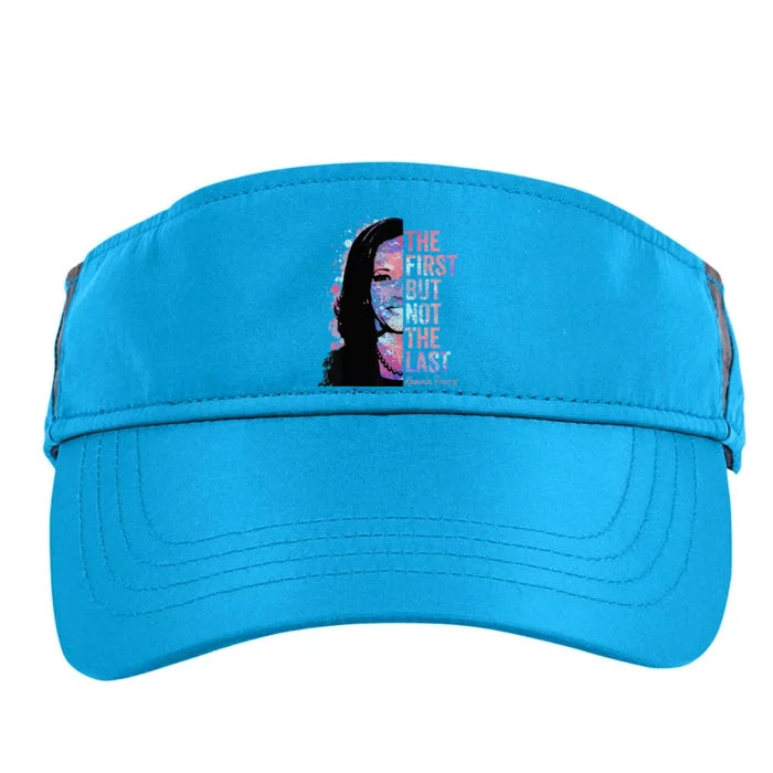 The First But Not The Last Madam President Harris Adult Drive Performance Visor