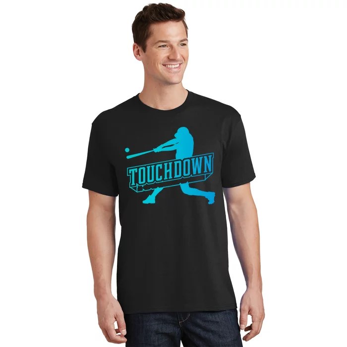 Touchdown Funny Baseball T-Shirt