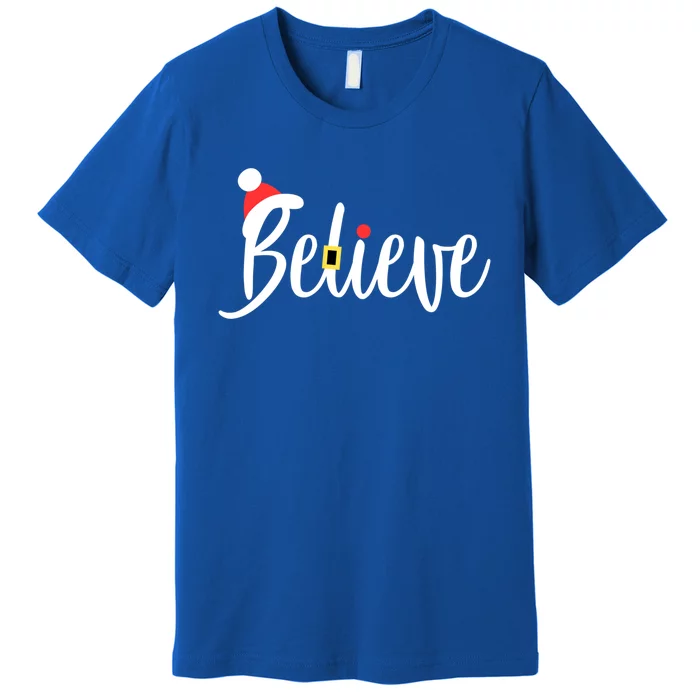 This Family Believes In The Magic Of Christmas Gift Premium T-Shirt