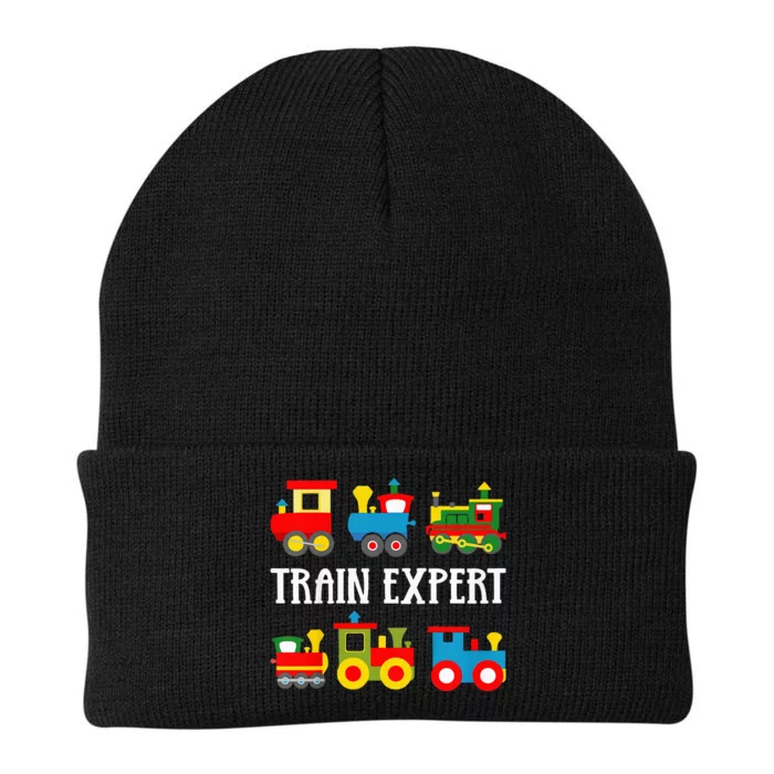 Trains Funny Boy Train Expert Knit Cap Winter Beanie