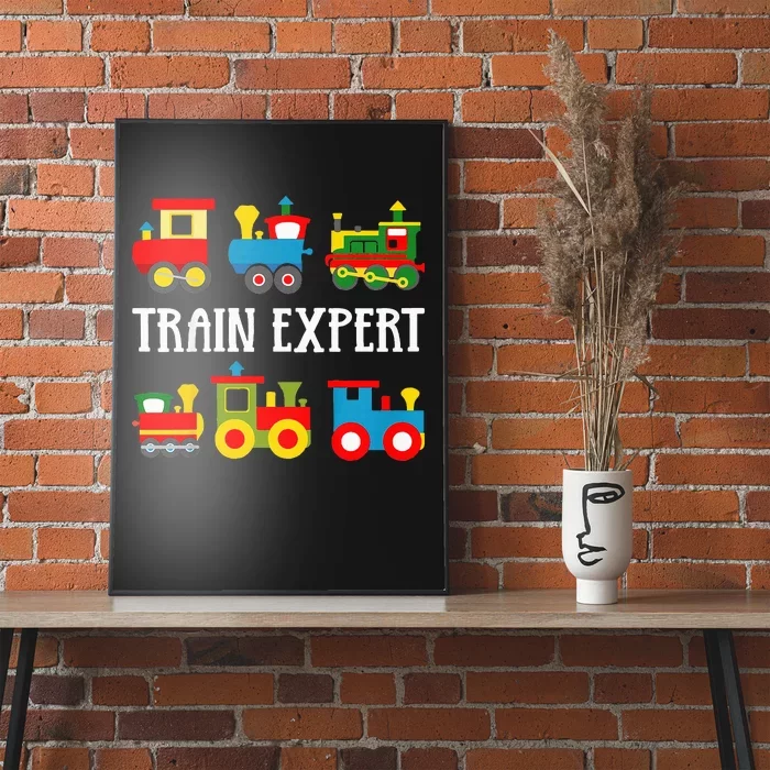 Trains Funny Boy Train Expert Poster