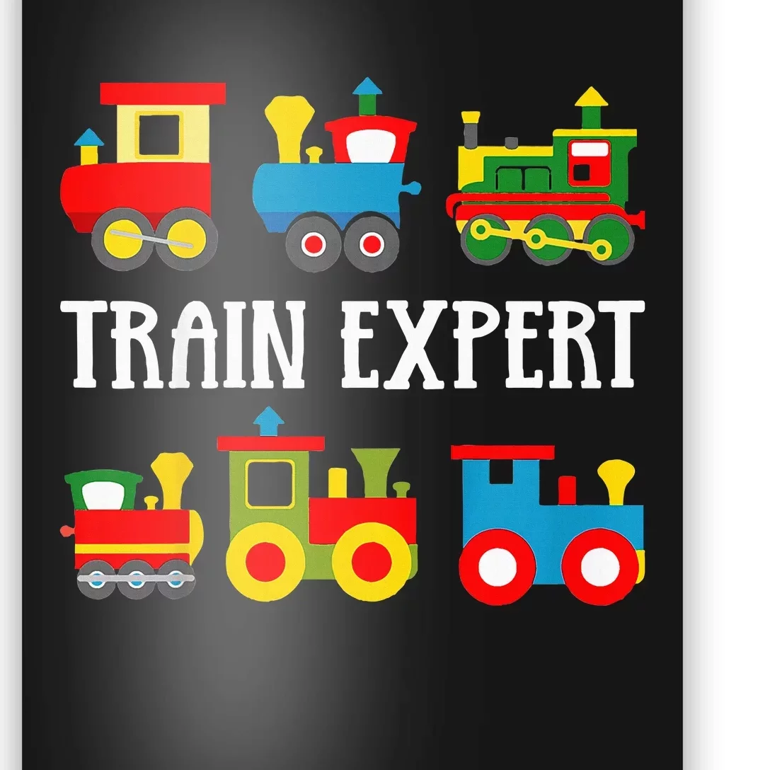 Trains Funny Boy Train Expert Poster