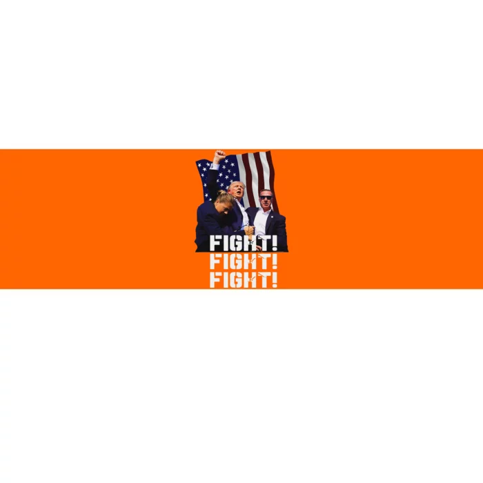 Trump Fight Bold Fighting Design Bumper Sticker