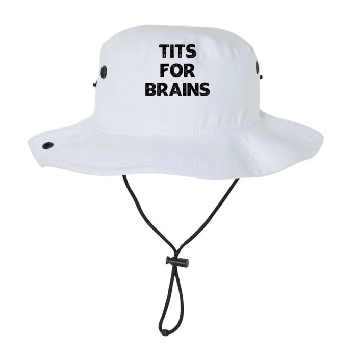 Tits For Brains Funny Feminist Quote Women Rights Equality Legacy Cool Fit Booney Bucket Hat