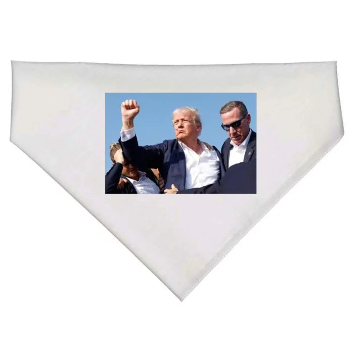 Trump Fist Bump Shot At USA-Made Doggie Bandana