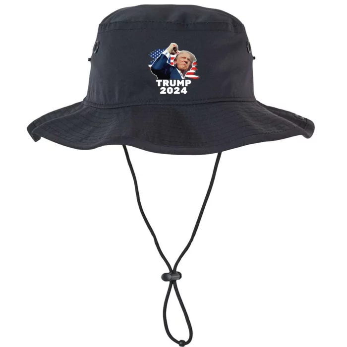 Trump Fist Bump 2024 President Red Legacy Cool Fit Booney Bucket Hat