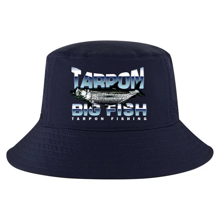 Tarpon Fishing Big Fish Cool Comfort Performance Bucket Hat