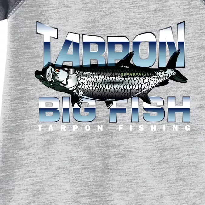 Tarpon Fishing Big Fish Infant Baby Jersey Bodysuit