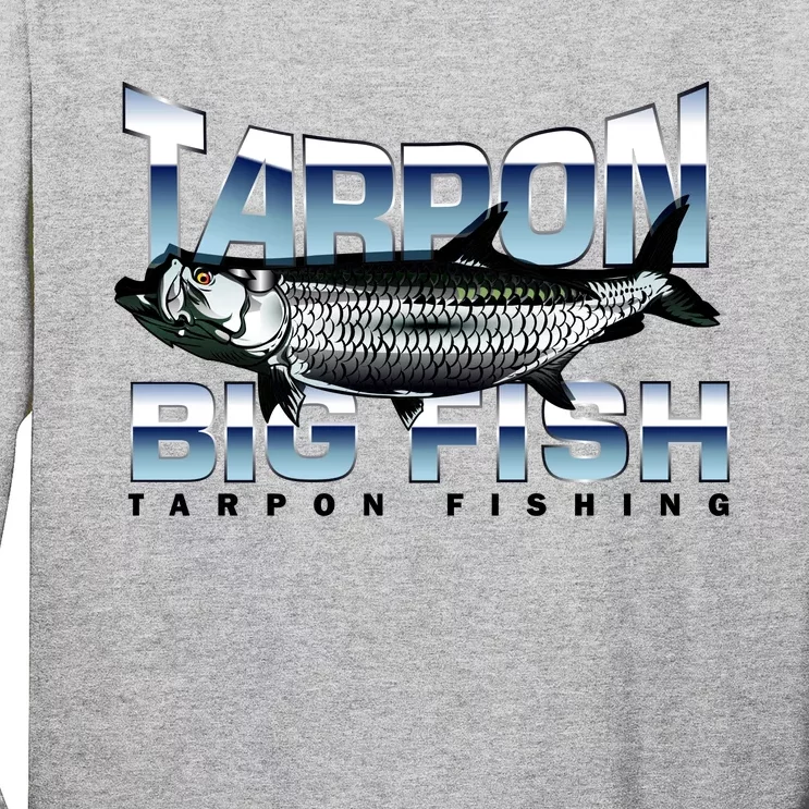 Tarpon Fishing Big Fish Long Sleeve Shirt