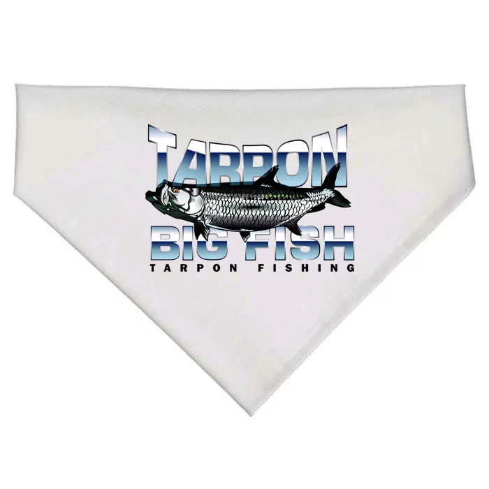 Tarpon Fishing Big Fish USA-Made Doggie Bandana