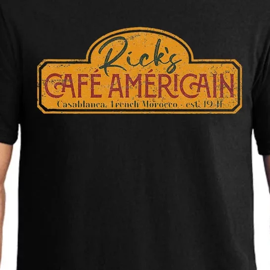 The Fictional Bar RickS Café AméRicain In Casablanca Pajama Set