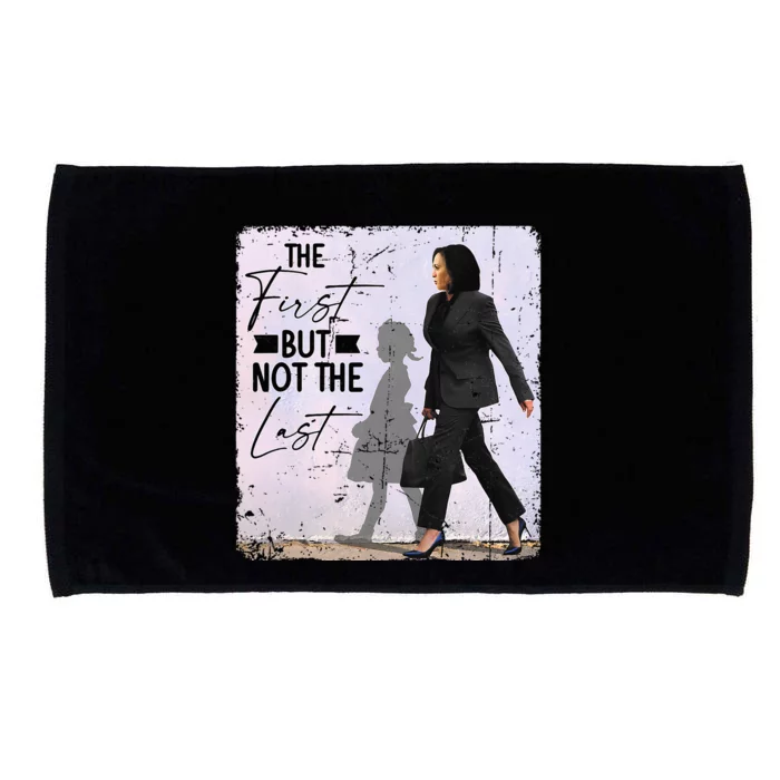 The First But Not The Last Kamala Harris Black History Month Microfiber Hand Towel