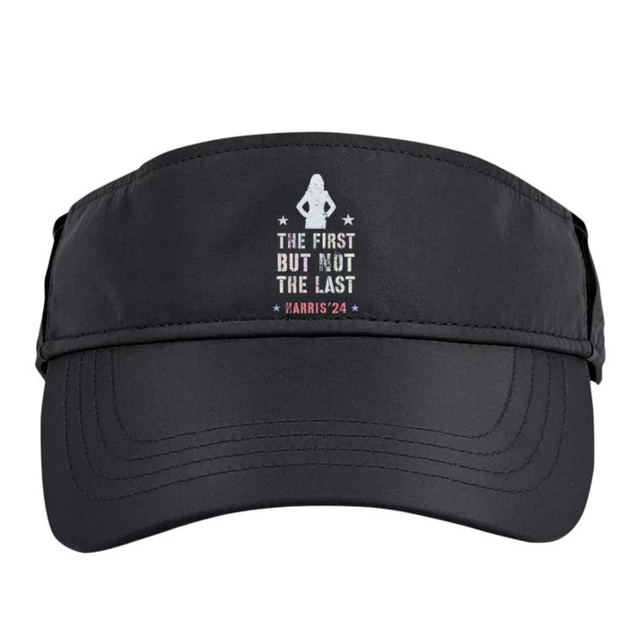 The First But Not The Last Kamala Harris Walz Yes She Can Adult Drive Performance Visor