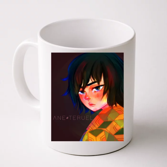 Tomioka Fanart By Ane Teruel Premium Scoop Front & Back Coffee Mug