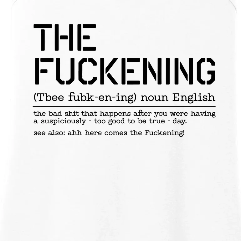 The Fuckening Bad Day Ladies Essential Tank