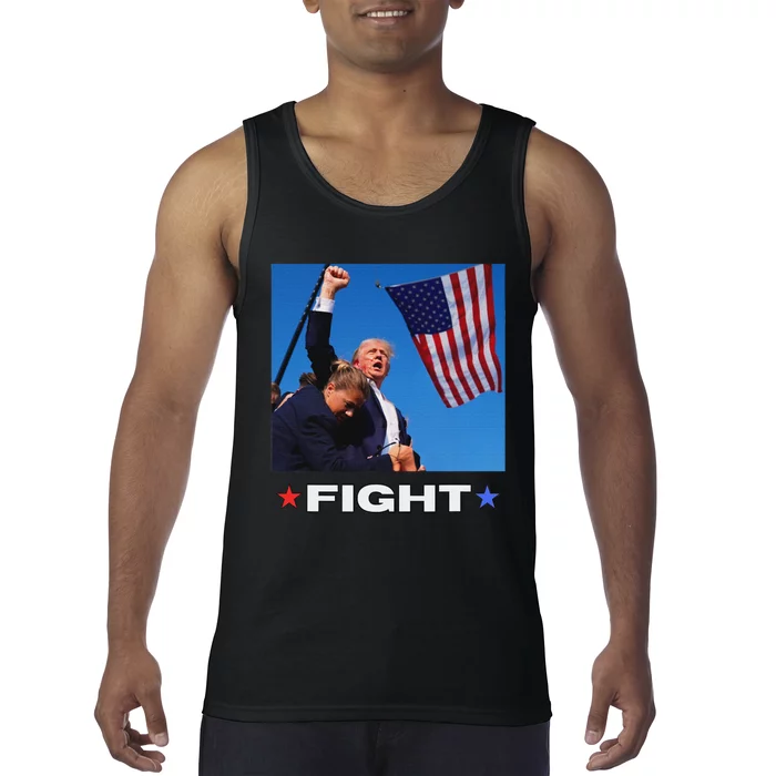 Trump Fight Bold Election 2024 Design Tank Top