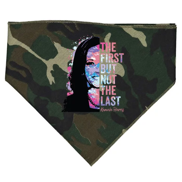 The First But Not The Last Madam President Harris USA-Made Doggie Bandana