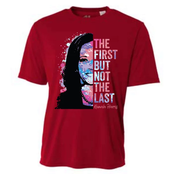 The First But Not The Last Madam President Harris Cooling Performance Crew T-Shirt