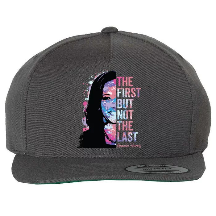 The First But Not The Last Madam President Harris Wool Snapback Cap