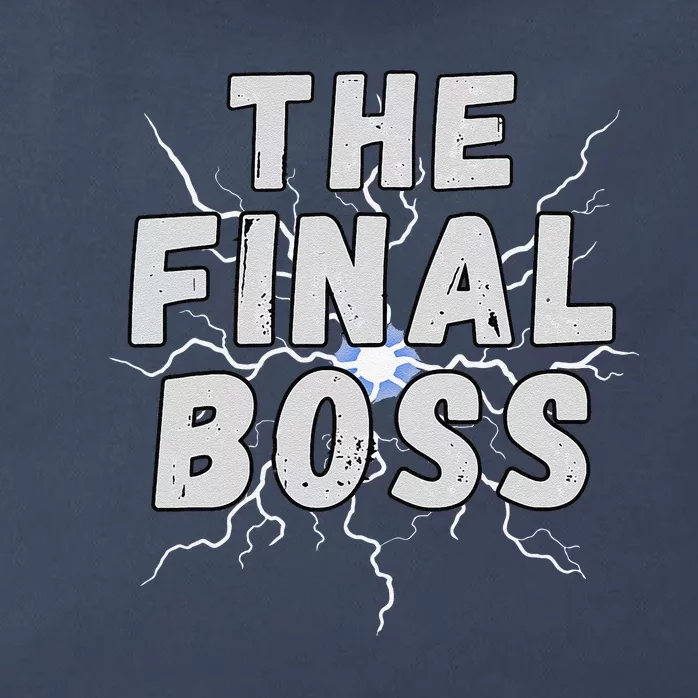 The Final Boss Rock Lightning Wrestling Rock Final Boss Zip Tote Bag