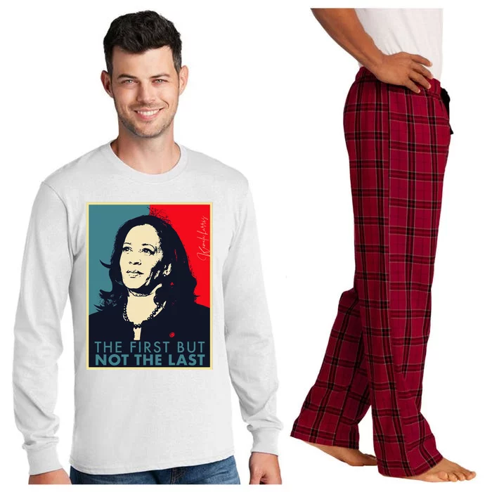 The First But Not The Last Kamala Harris Vp Vice President Long Sleeve Pajama Set