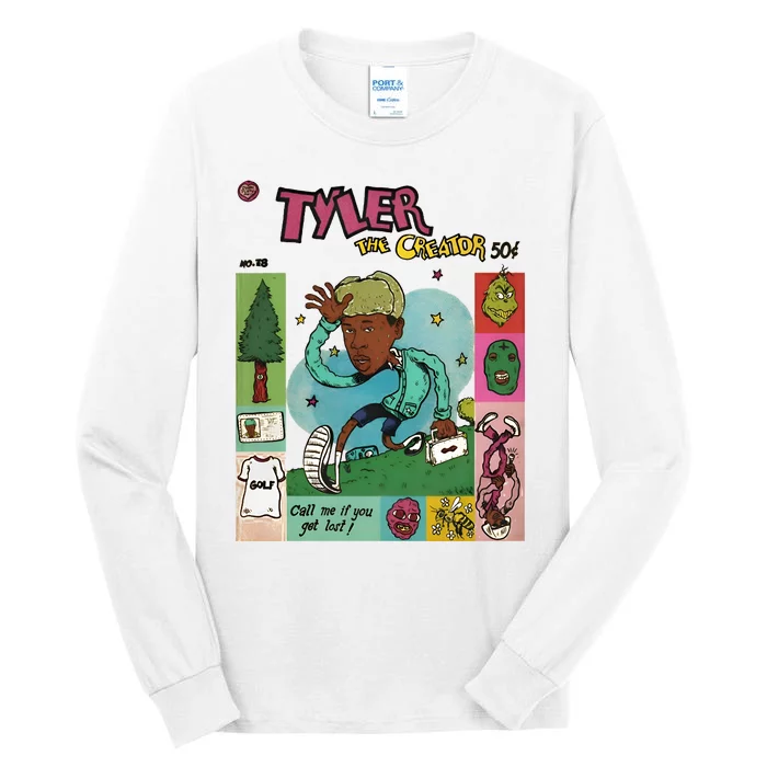 Tyler Flower Boy RetroTyler Flower Boy Retro Classic Classic Tall Long Sleeve T-Shirt