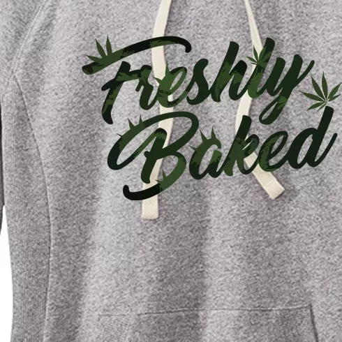 THC Freshly Baked Cannabis Medical Marijuana Women's Fleece Hoodie