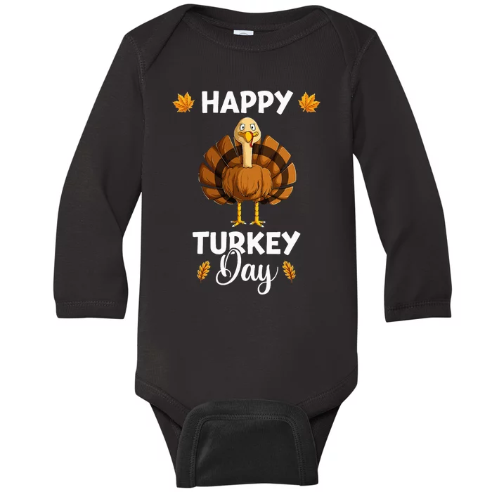 Thanksgiving Feast Celebration Baby Long Sleeve Bodysuit