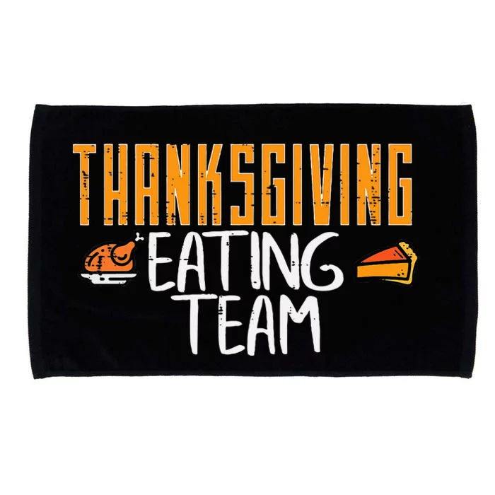 Thanksgiving Feast Crew Foodie Friends Microfiber Hand Towel