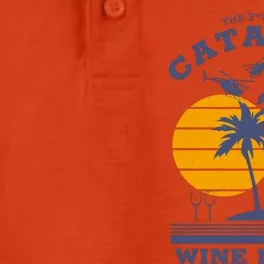 The Fcking Catalina Wine Mixer Dry Zone Grid Performance Polo