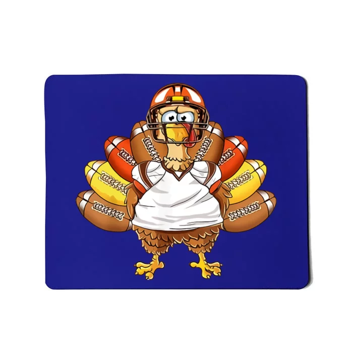 Turkey Football Cute Gift Mousepad