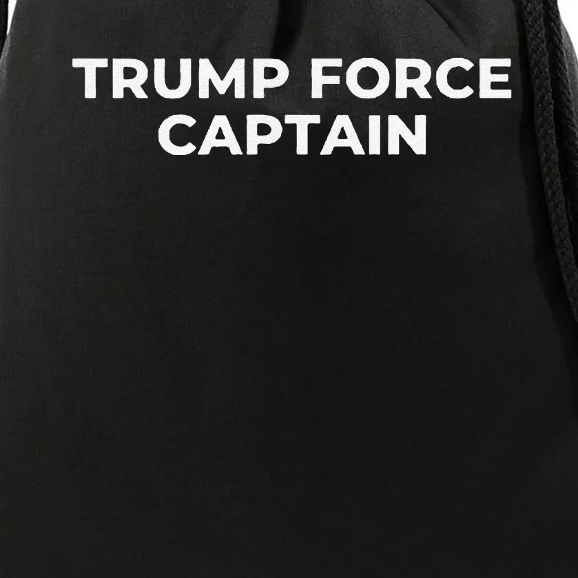 Trump Force Captain Drawstring Bag