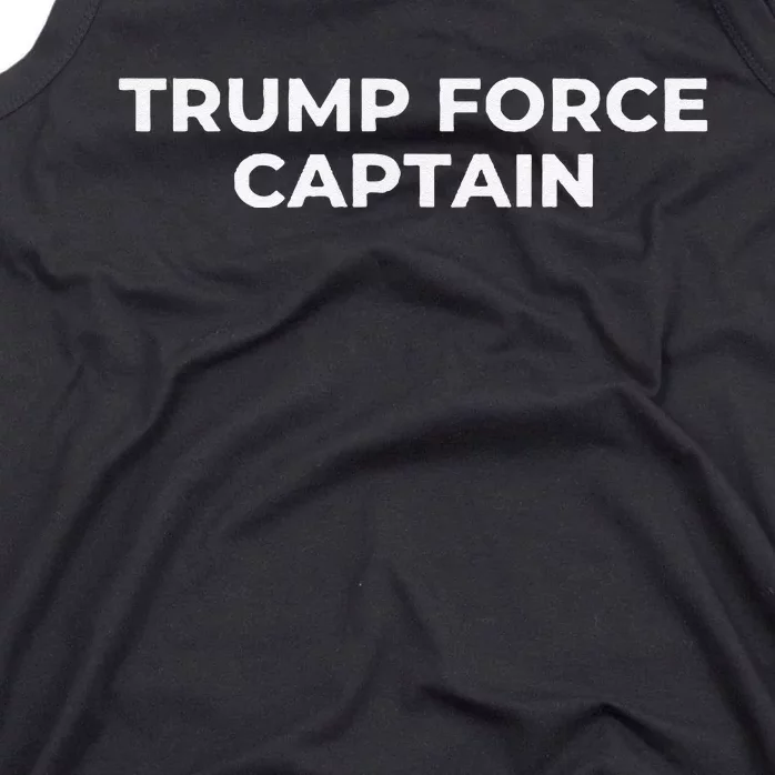 Trump Force Captain Tank Top