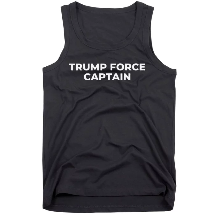 Trump Force Captain Tank Top