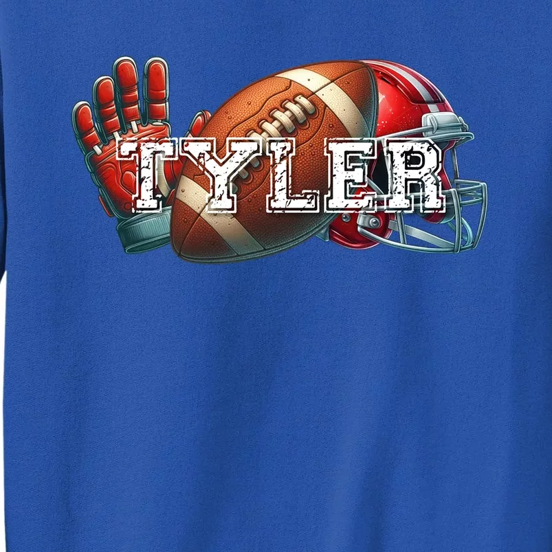 Tyler Football Custom Name Gift Sweatshirt