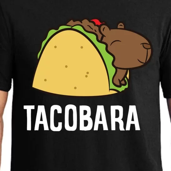 Tacobara Funny Capybara Tacos Pajama Set