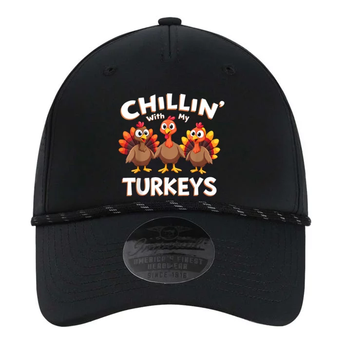 Thanksgiving Family Chillin With My Turkeys Performance The Dyno Cap