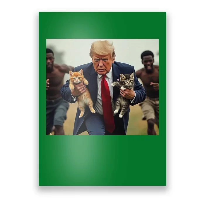 Trump For Cats Poster