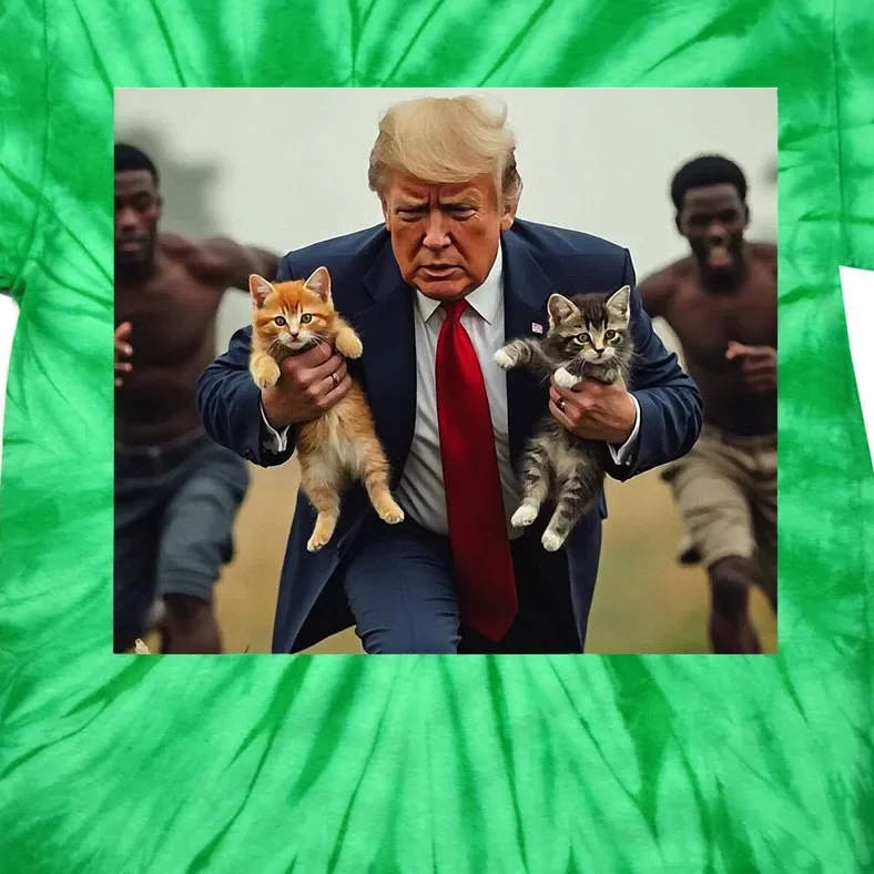 Trump For Cats Tie-Dye T-Shirt