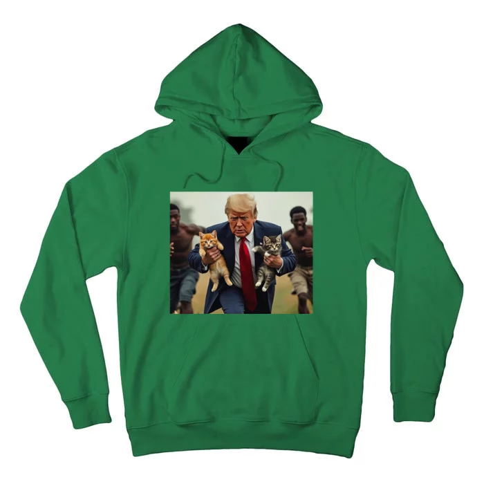 Trump For Cats Tall Hoodie