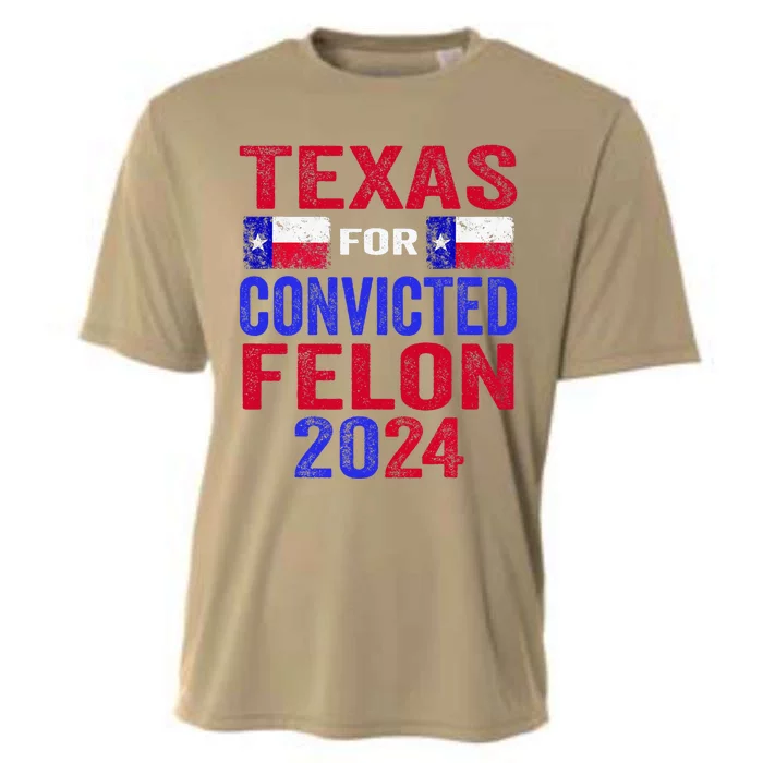 Texas For Convicted Felon IM Voting Convicted Felon 2024 Cooling Performance Crew T-Shirt