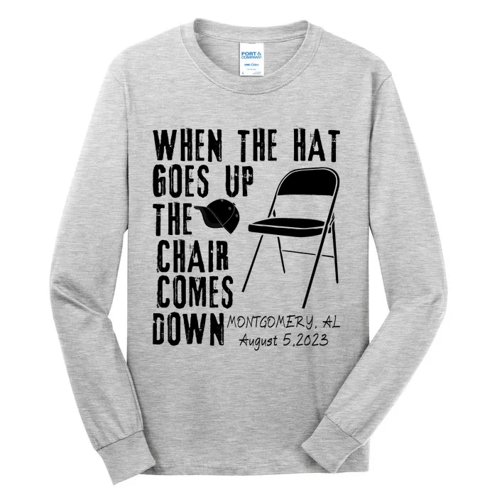 The Folding Chair Montgomery Alabama Dock Video Brawl Tall Long Sleeve T-Shirt