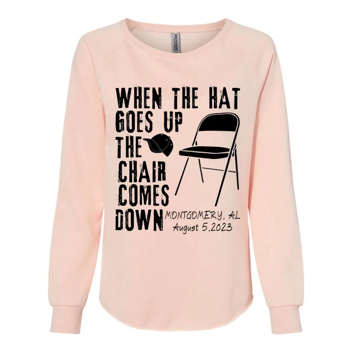 The Folding Chair Montgomery Alabama Dock Video Brawl Womens California Wash Sweatshirt