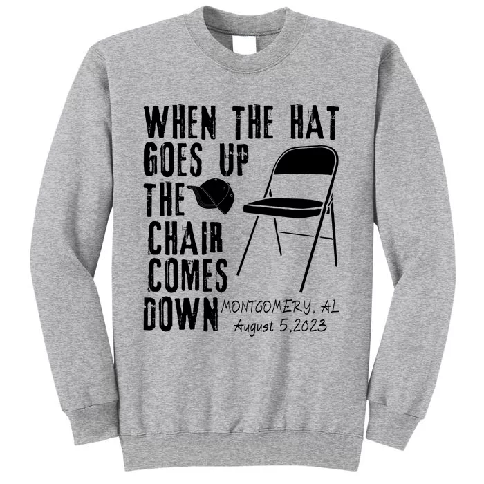 The Folding Chair Montgomery Alabama Dock Video Brawl Tall Sweatshirt