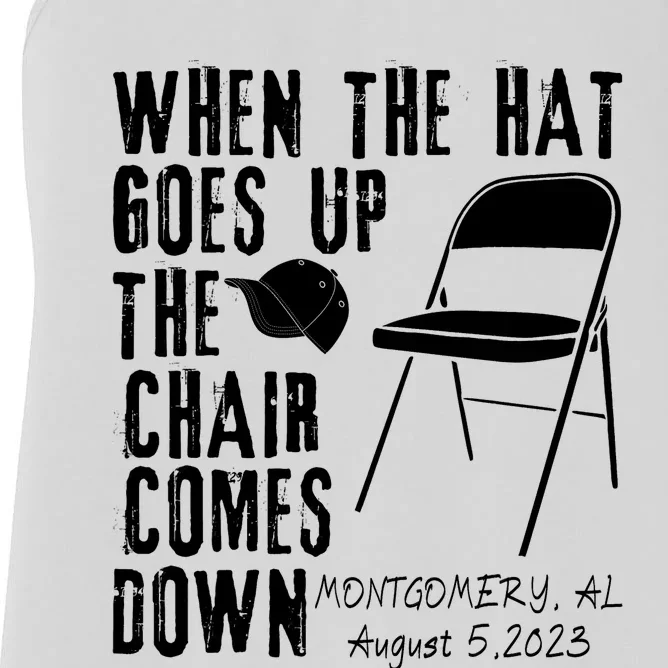 The Folding Chair Montgomery Alabama Dock Video Brawl Women's Racerback Tank