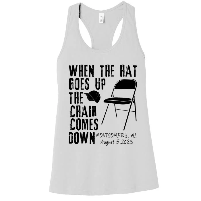 The Folding Chair Montgomery Alabama Dock Video Brawl Women's Racerback Tank