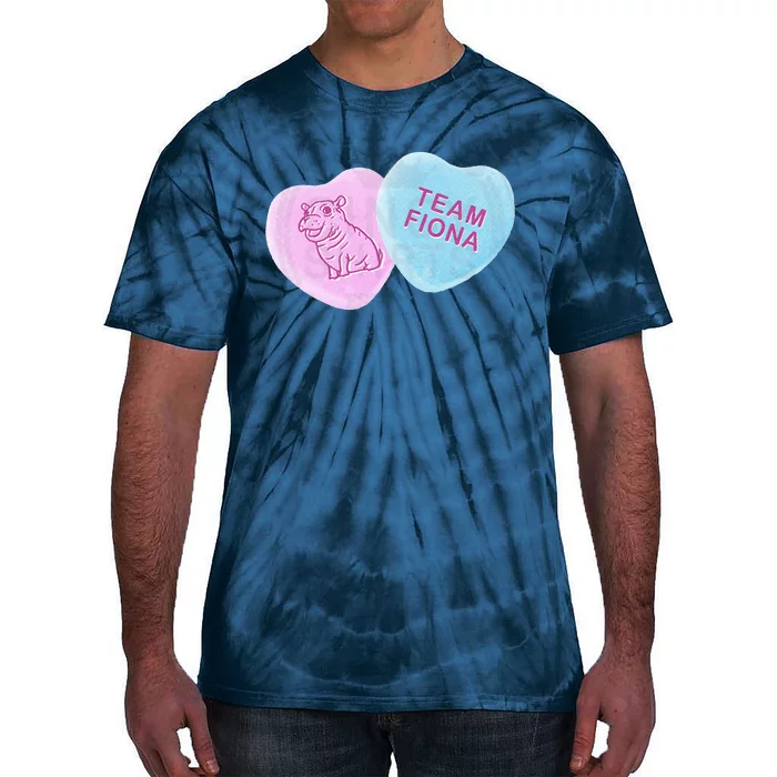 Team Fiona Candy Hearts Tie-Dye T-Shirt