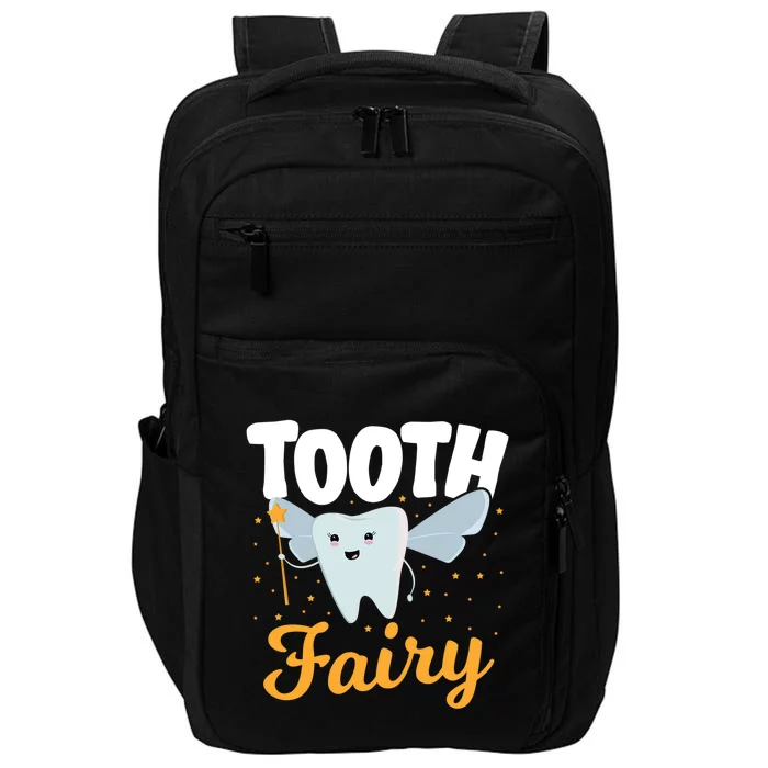 Tooth Fairy Dentist Dental Tooth Fairy Gift Impact Tech Backpack